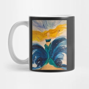 Mermaid Watercolor Mug